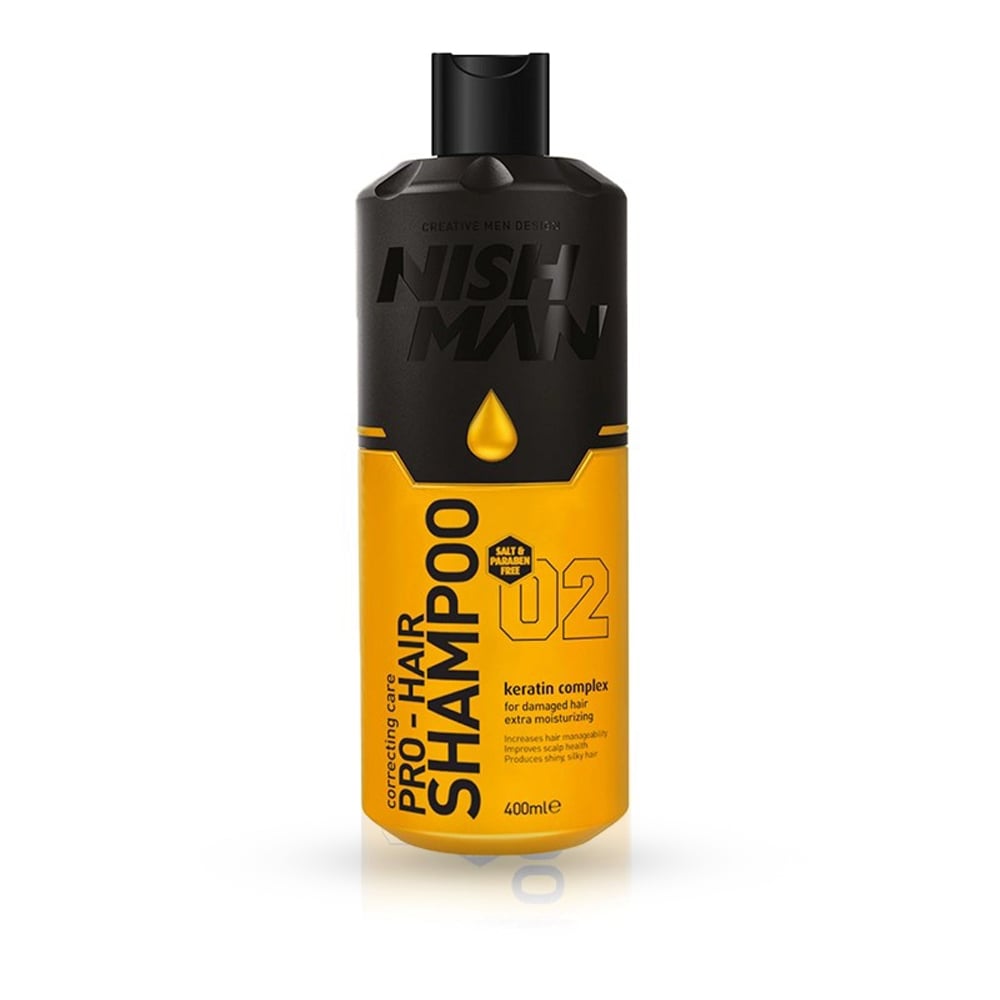 Sampon - NISH MAN - pentru par - 400 ml