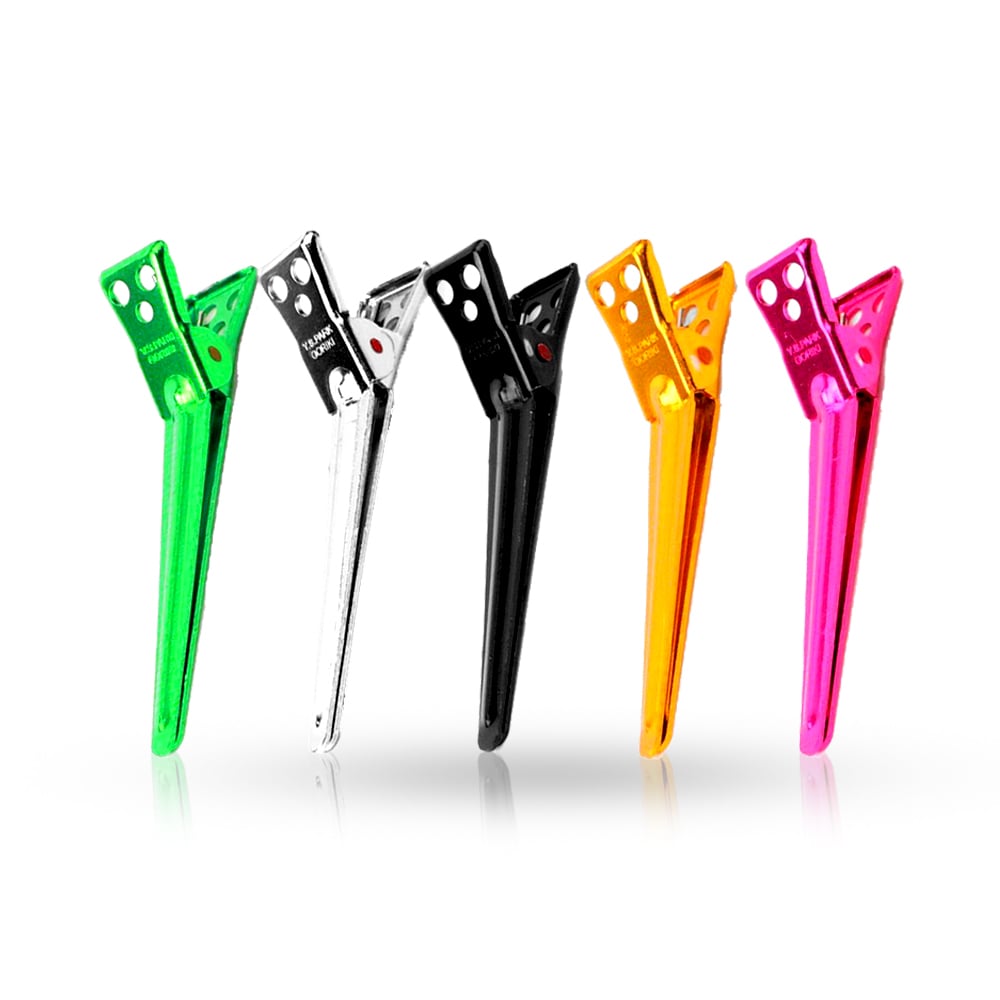 Clipsuri Y.S/PARK - pentru par medium - Multicolor - 10 buc