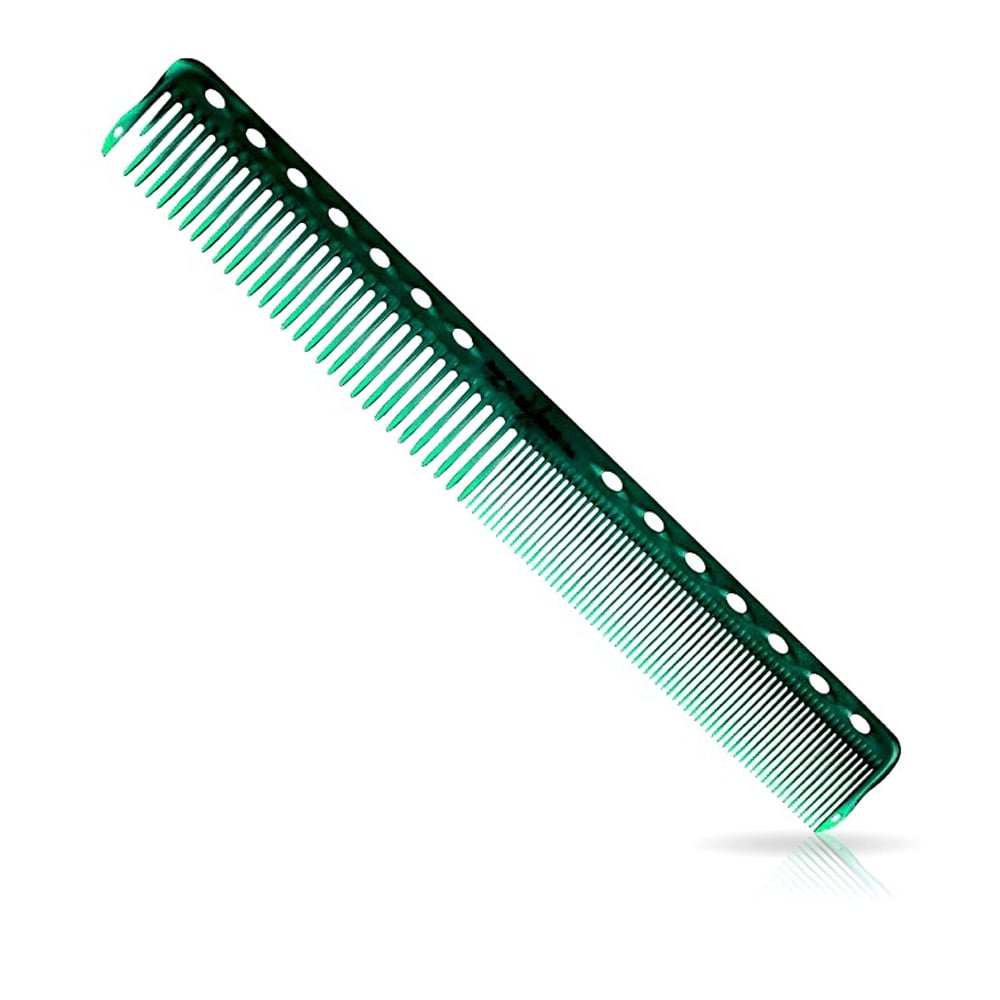 Pieptene Frizerie/Coafor slim - Y.S/PARK - S339 - Verde transparent