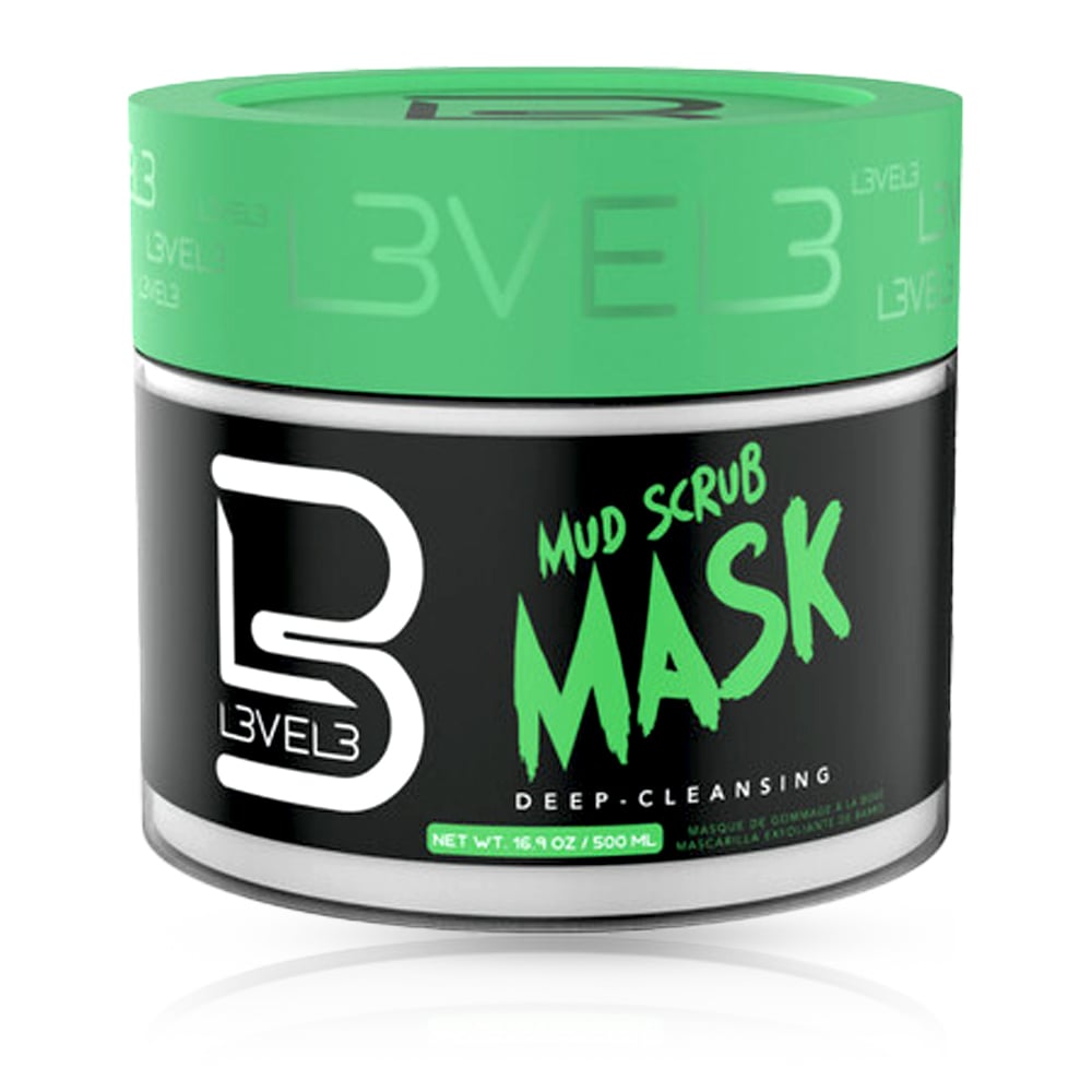 Scrub facial - L3VEL3 - MUD - 500 ml