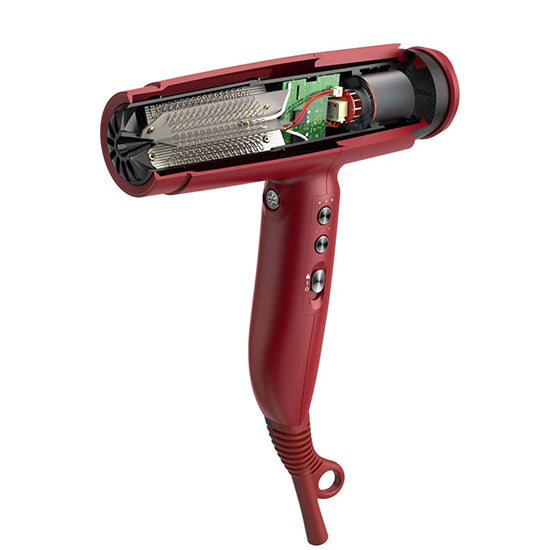Uscator de par - GAMMA+ XCELL - 110.000 RPM - Rosu