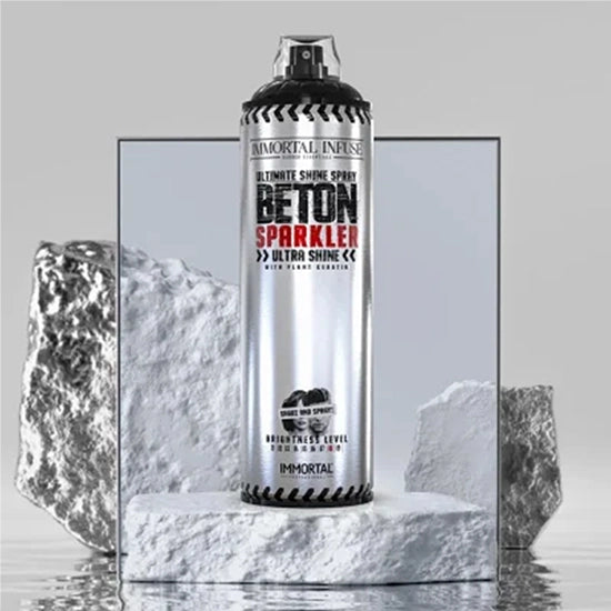 Fixativ pentru par - IMMORTAL - Beton - Shine - 500 ml