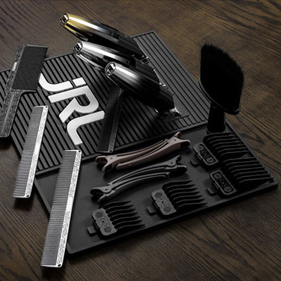 Covor magnetic - JRL - pentru ustensile si masini de tuns - Negru