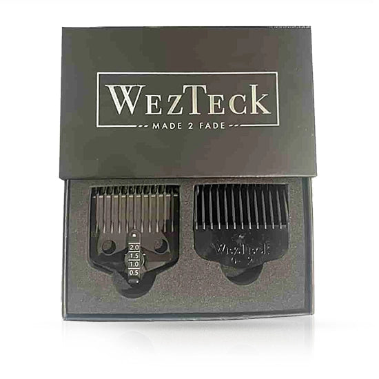 Lama fixa - WEZTECK - pentru masina de tuns - cu gratar reglabil inclus - Negru
