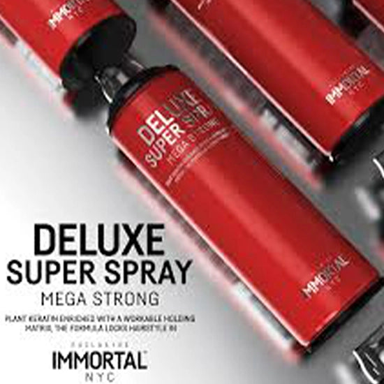 Fixativ pentru par - IMMORTAL - Deluxe - Mega Strong - 500 ml