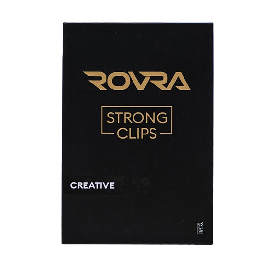 Clipsuri de par - ROVRA - set 4 bucati - Gold Mat