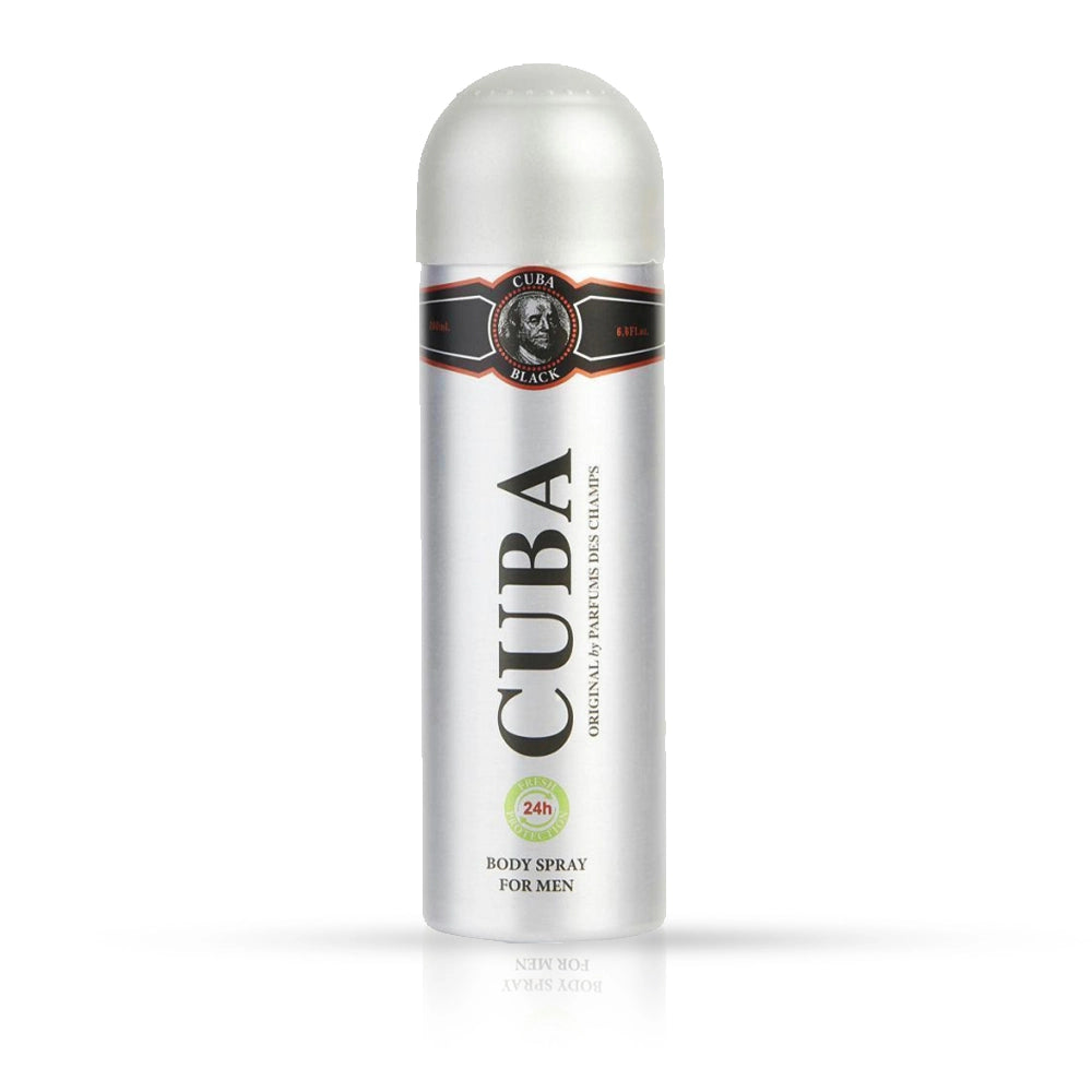 Deodorant spray CUBA - pentru barbati - Black - 200 ml