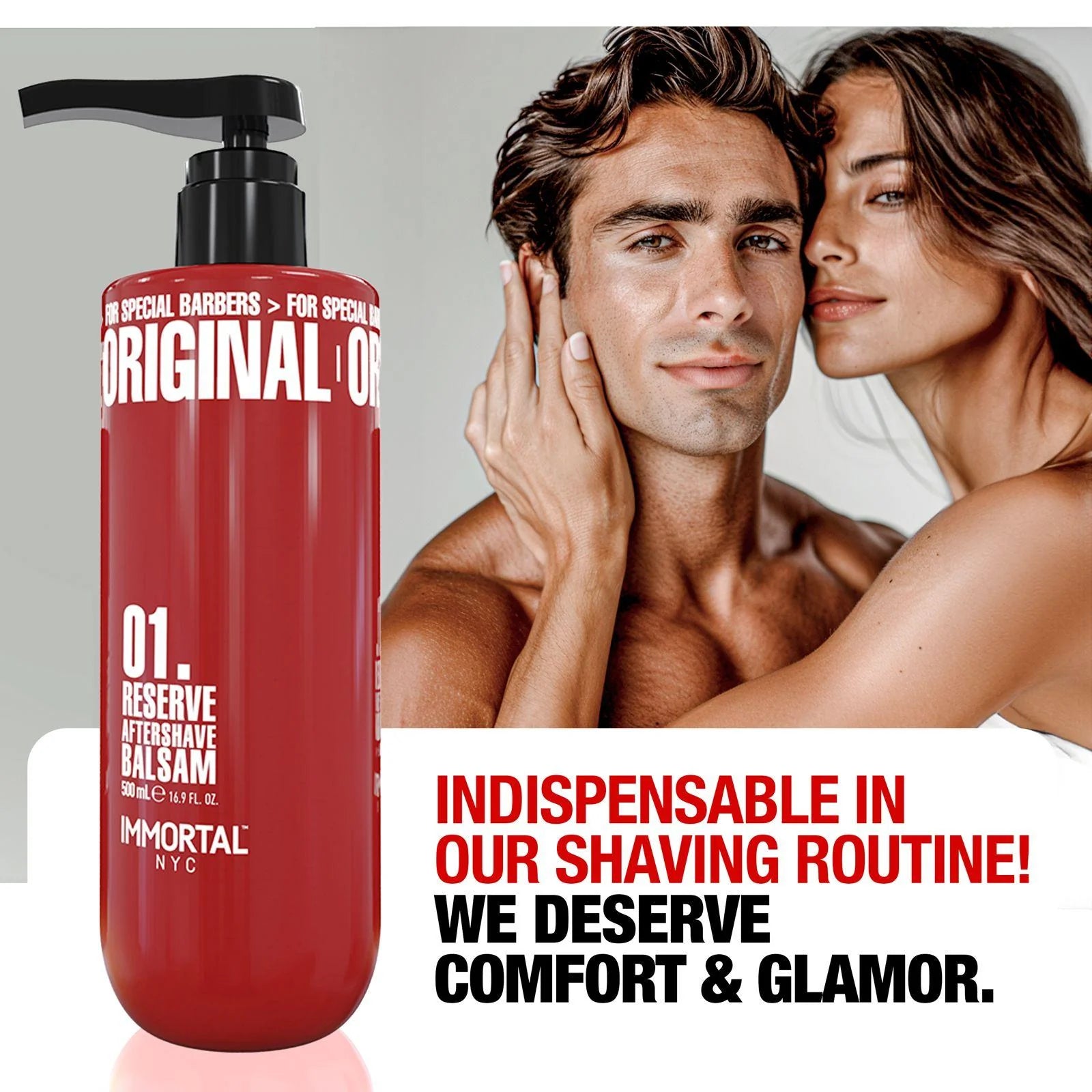 After shave balsam - IMMORTAL - Reserve 01 - 500 ml