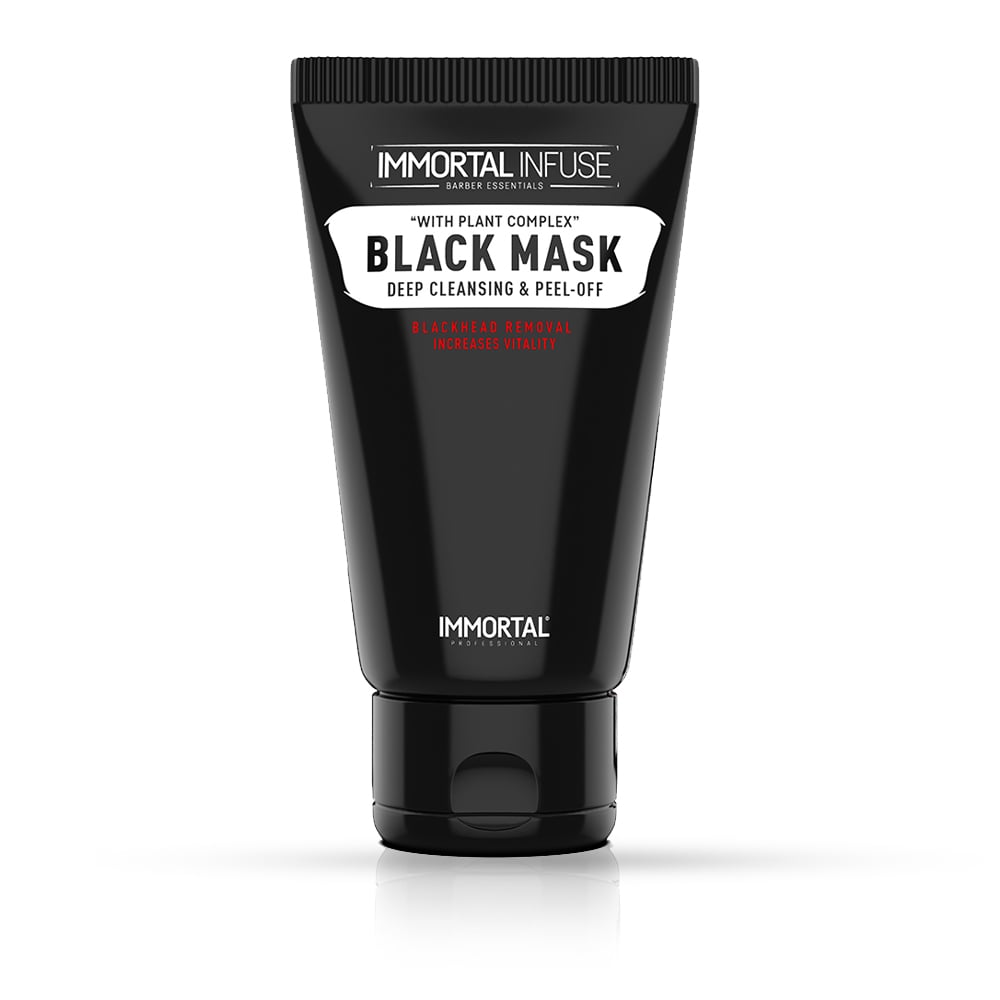 Masca pentru puncte negre - black - IMMORTAL - 150 ml - peel off