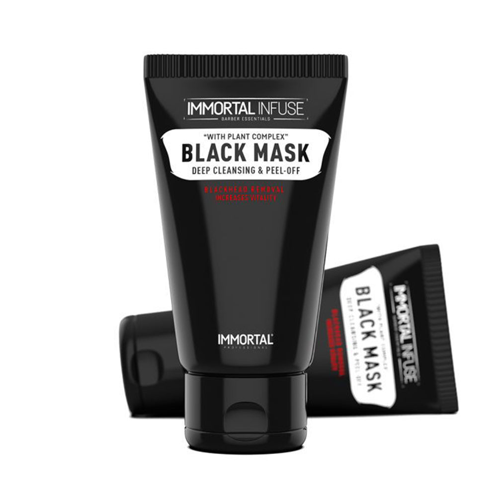 Masca pentru puncte negre - black - IMMORTAL - 150 ml - peel off