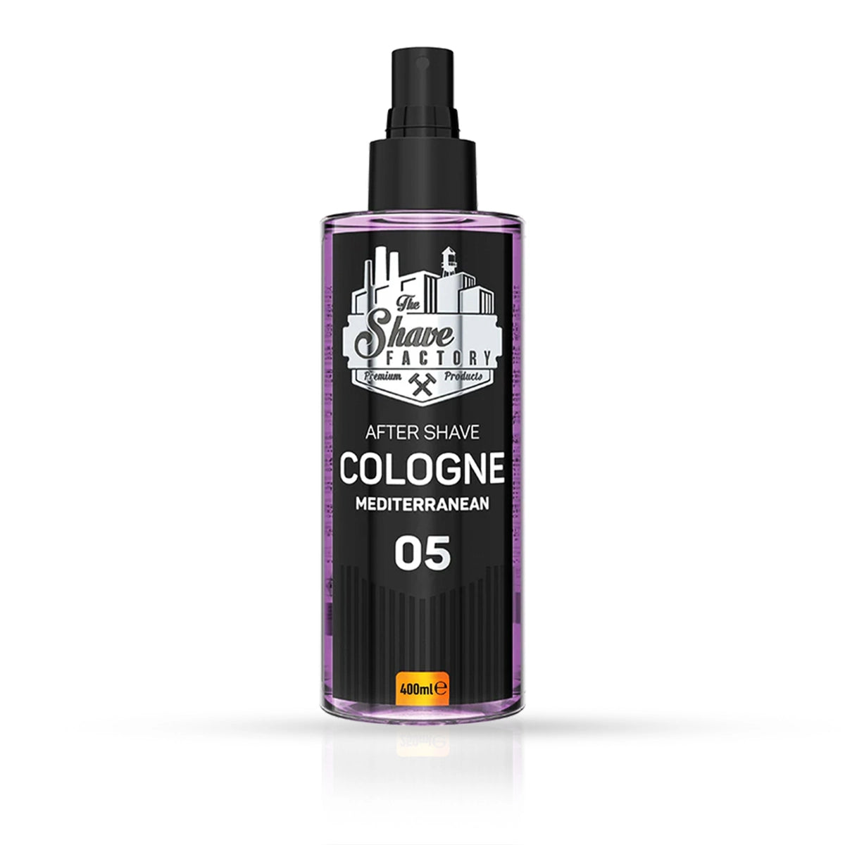 After shave colonie SHAVE FACTORY 05 - Mediterranean - 400 ml