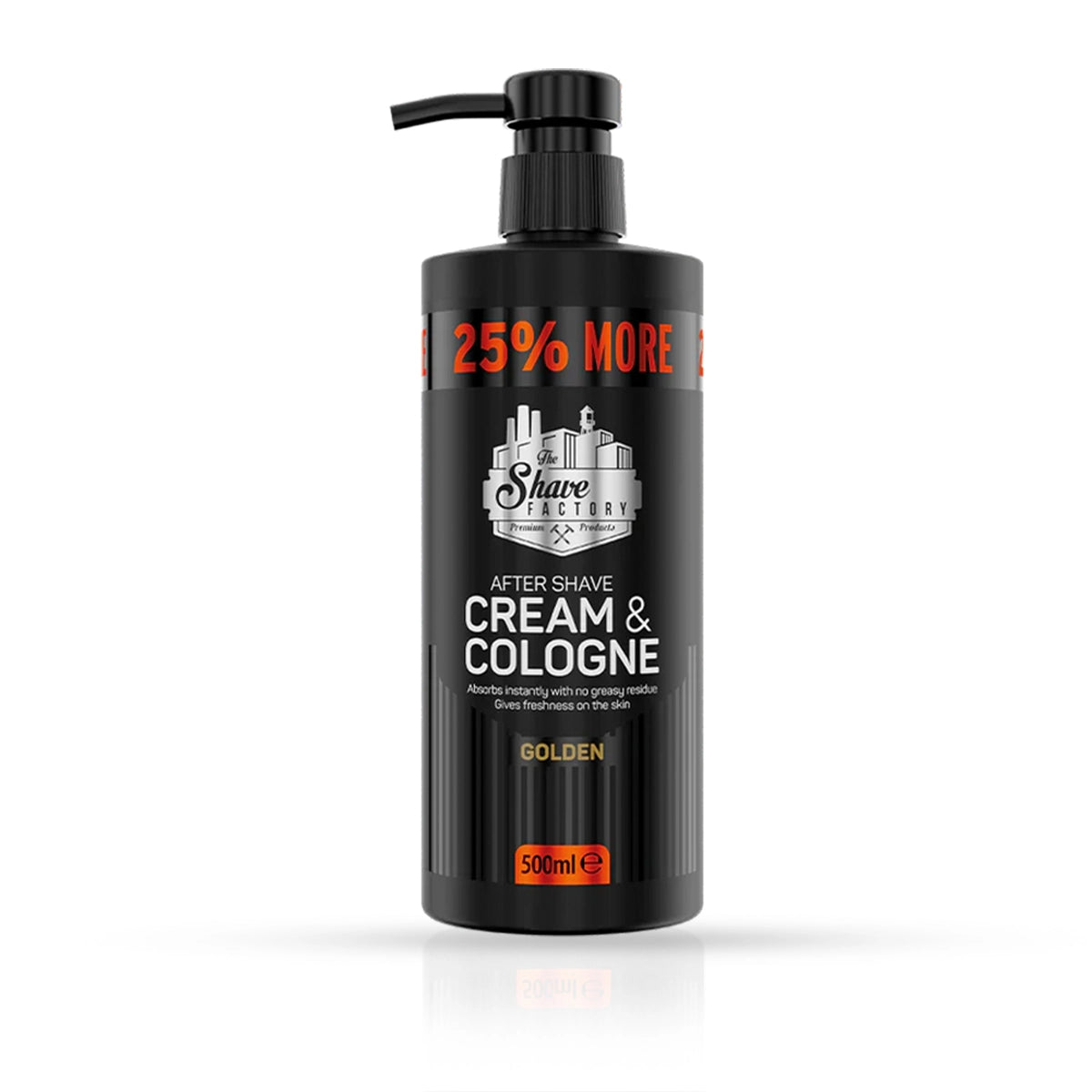 After shave crema - Golden - SHAVE FACTORY - 500 ml