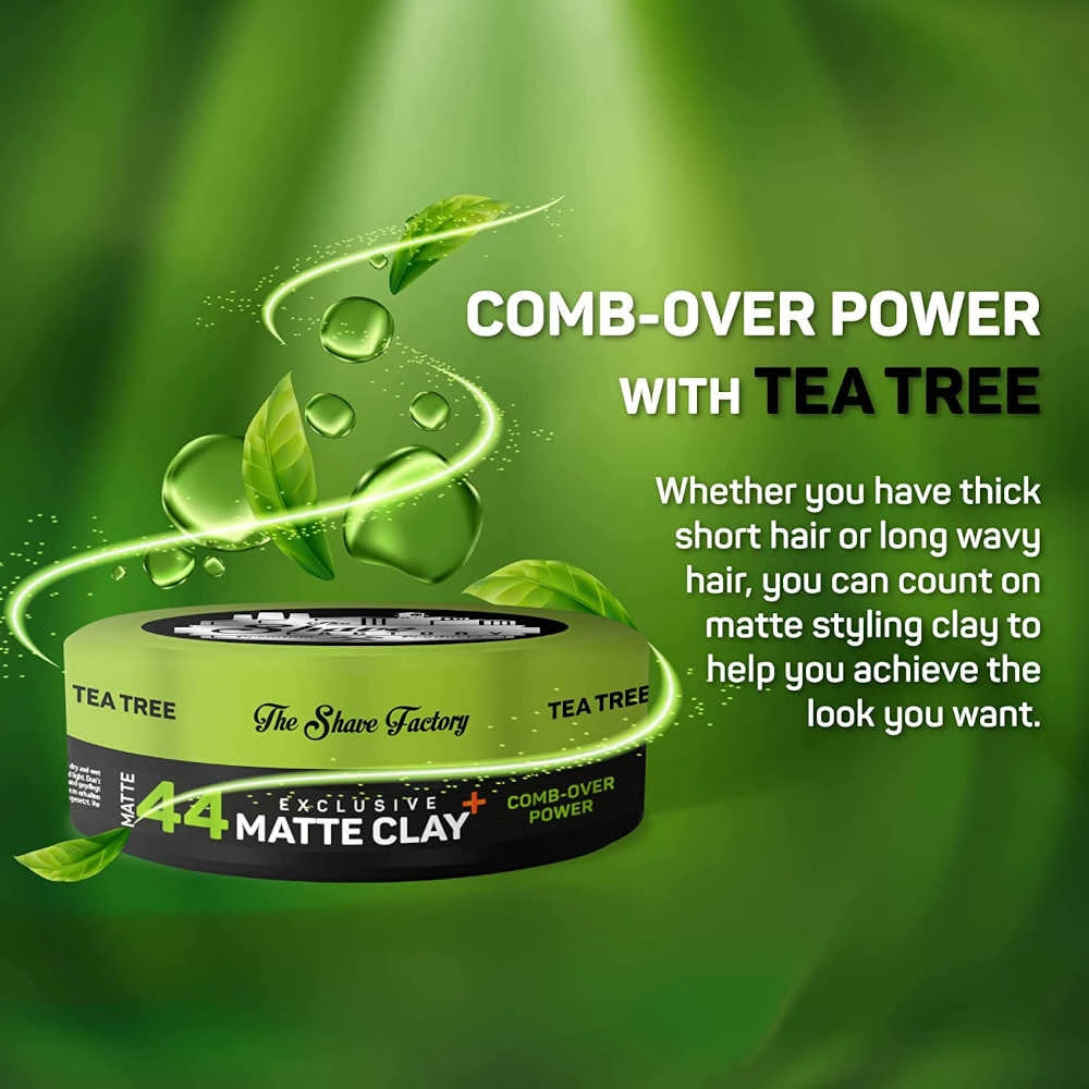 Ceara mata -44- SHAVE FACTORY - Tea Tree- 150 ml