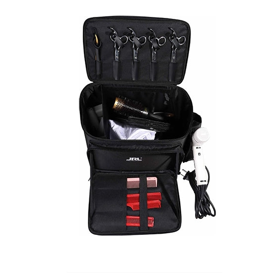 Geanta/organizator profesional - JRL pentru instrumente frizerie - Negru