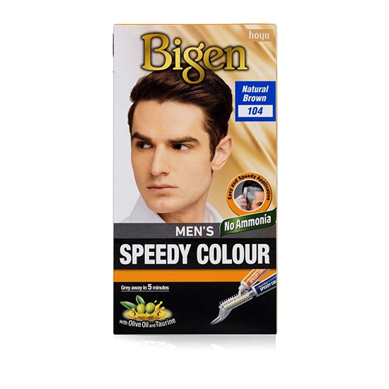 Vopsea de par - BIGEN - Natural Brown B 104 - Saten natural