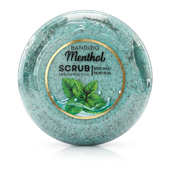 Scrub facial si corporal - BANDIDO - 500 ml - Menthol