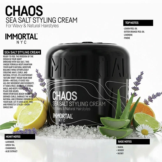 Crema pentru styling - IMMORTAL - CHAOS - 500 ml
