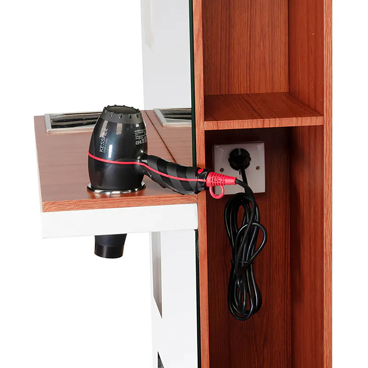 Consolă de coafură Gabbiano b058 cireș