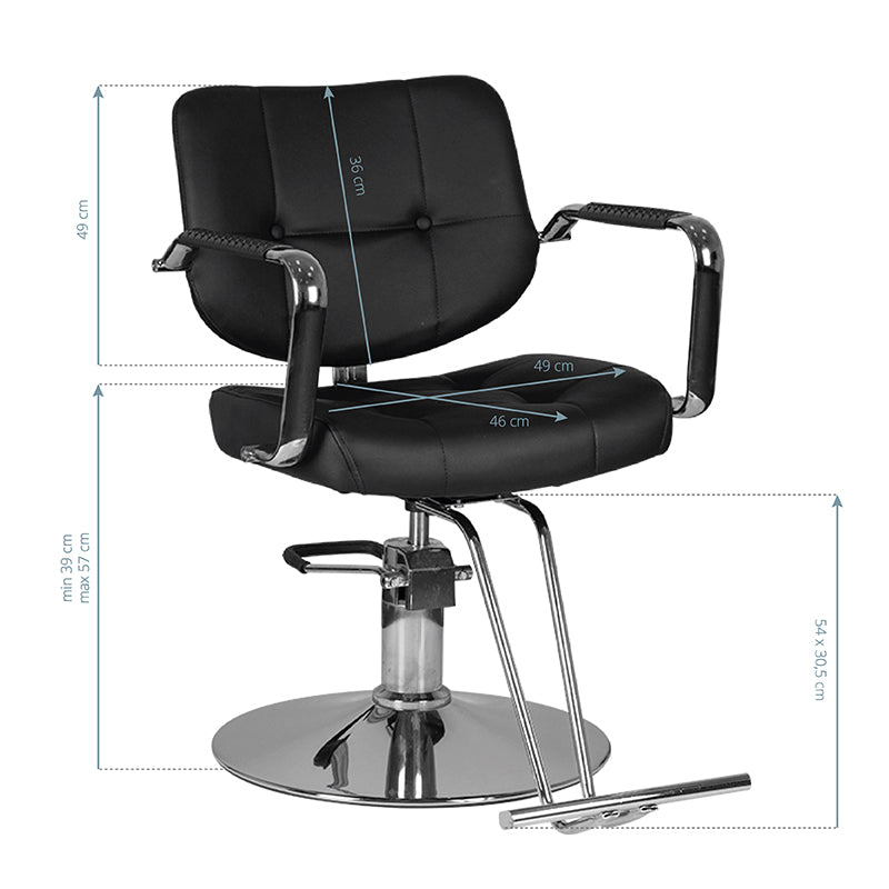 Set mobilier coafor scafa + 2 scaune Gabbiano vigo