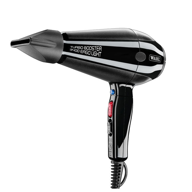 Uscător De Păr Profesional Wahl Turbobooster Cu Motor de 2400W Și Debit De Aer De 80 m³/h