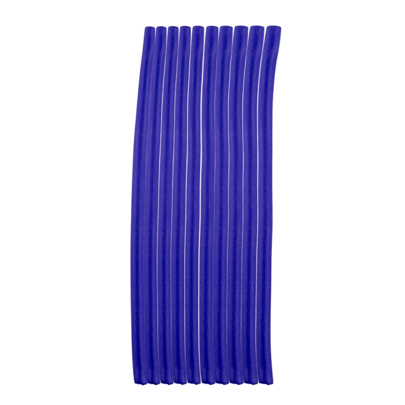 Bigudiuri flexibile, set 10 bucati, albastru