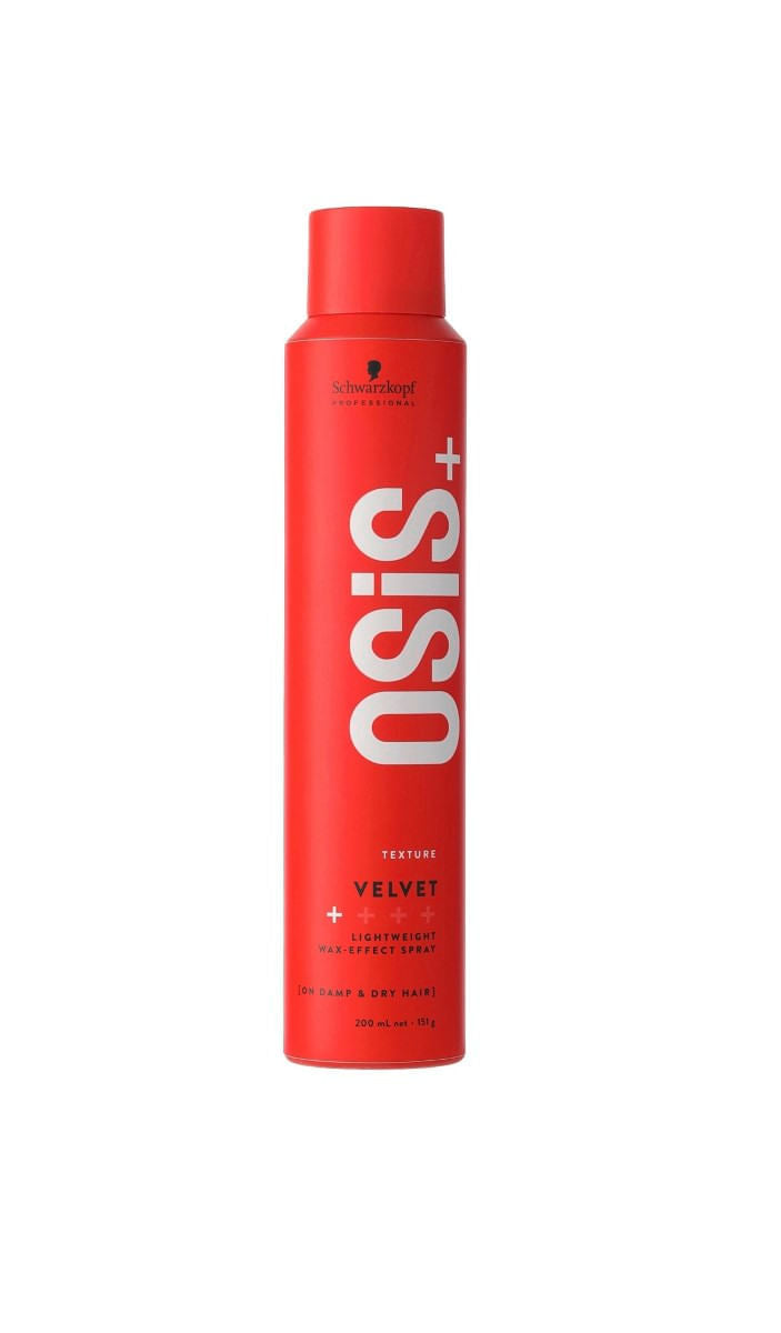 Fixativ Cu Efect De Ceară Și Fixare Flexibilă Schwarzkopf Professional Osis Spray Velvet, Cantitate: 200 ml