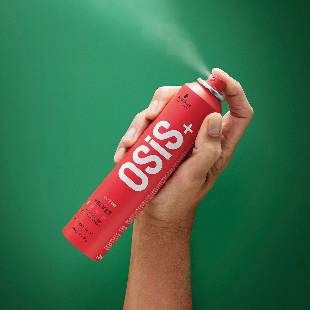 Fixativ Cu Efect De Ceară Și Fixare Flexibilă Schwarzkopf Professional Osis Spray Velvet, Cantitate: 200 ml