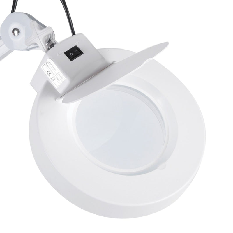 Lampa cosmetica cu lupa cu roti neon led