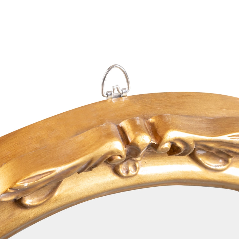 Oglinda perete decorativa Senzaled, aurie, 105 x 50 cm