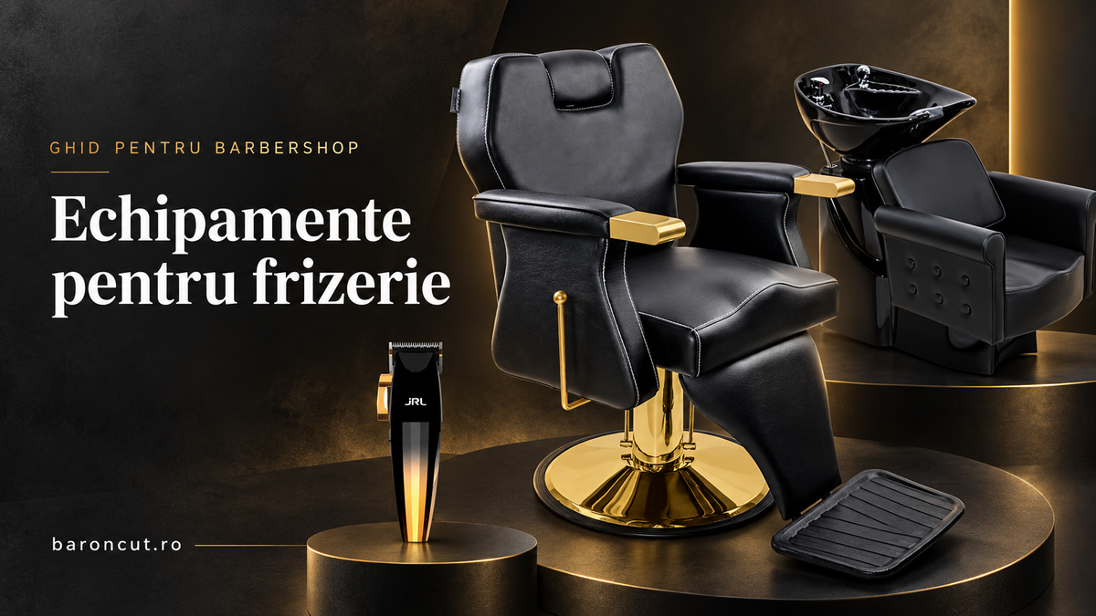 Echipamente pentru frizerie: ce îți trebuie într-un barbershop