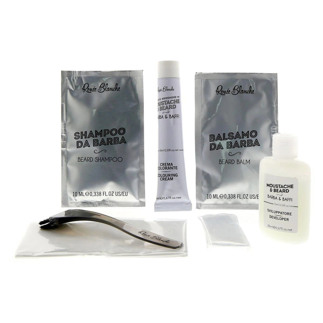 Vopsea de barba - RENÉE BLANCHE - saten inchis