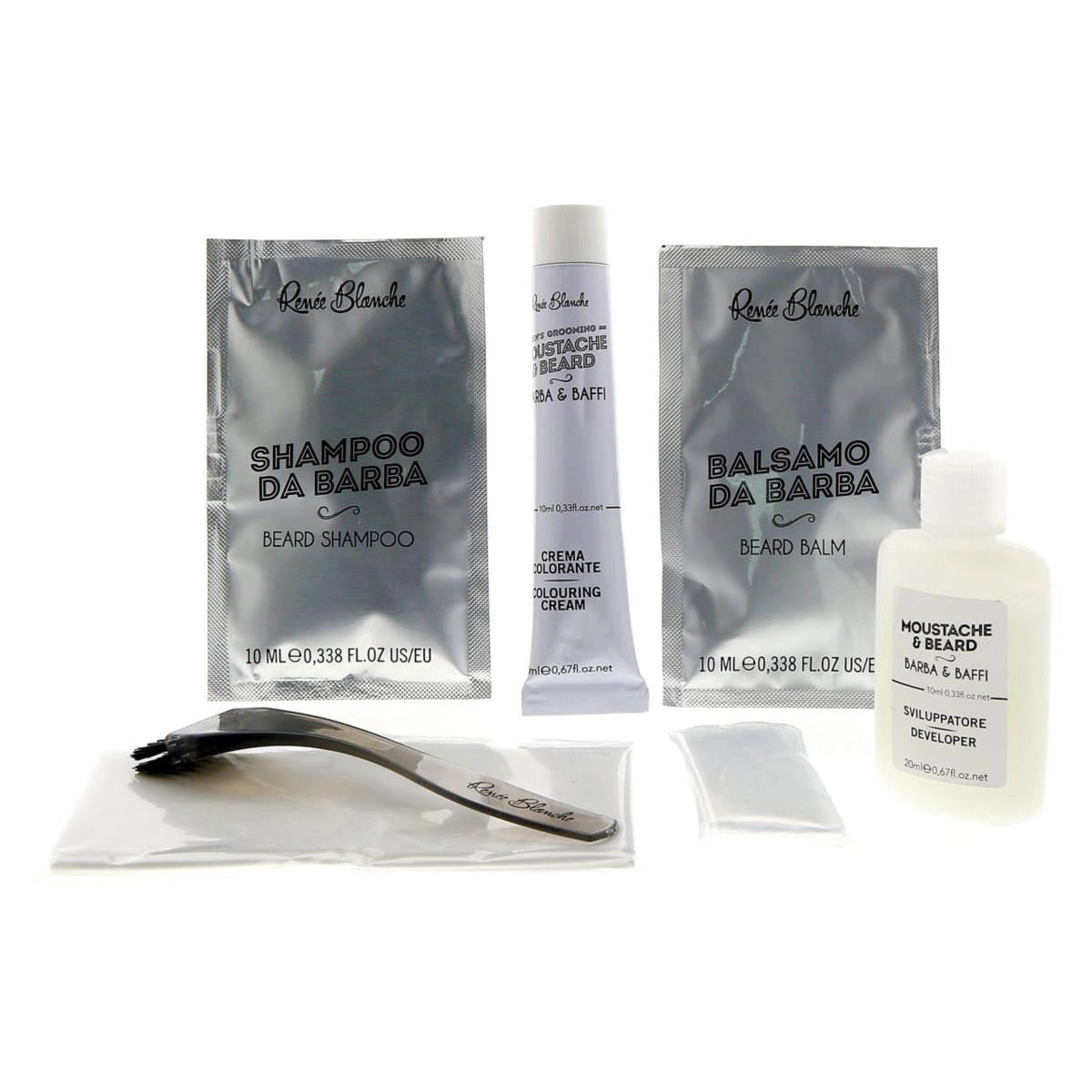 Vopsea de barba - RENÉE BLANCHE - saten inchis