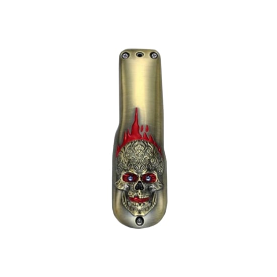 Carcasa metalica 3D Skull - Bronz