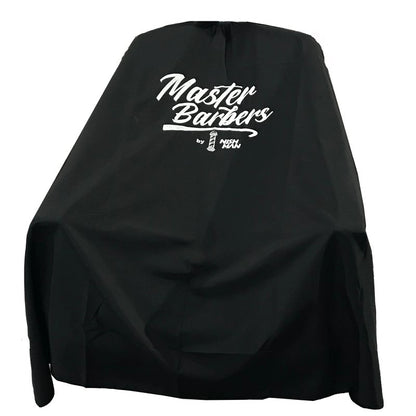 Pelerina frizerie/coafor NISH MAN - MASTER BARBERS - Neagra