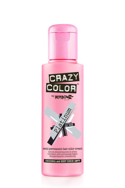 Vopsea semi-permanenta PLATINUM -CRAZY COLOR - no.28 - 100 ml