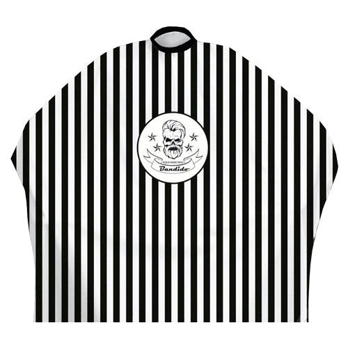 Pelerina pentru frizerie - BANDIDO - STAR - Zebra