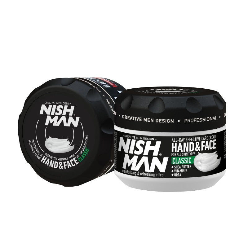 Crema de maini si fata - NISH MAN - Classic - 300 ml