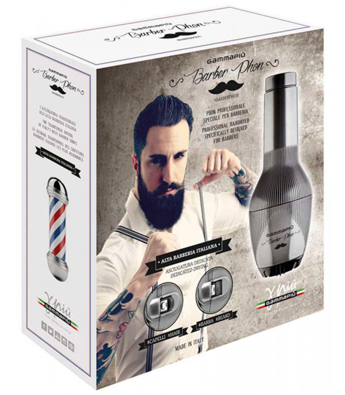 Uscator de par - GAMMA+ - Barber Phon - 2000 W - Auriu - PAG55BARBER241