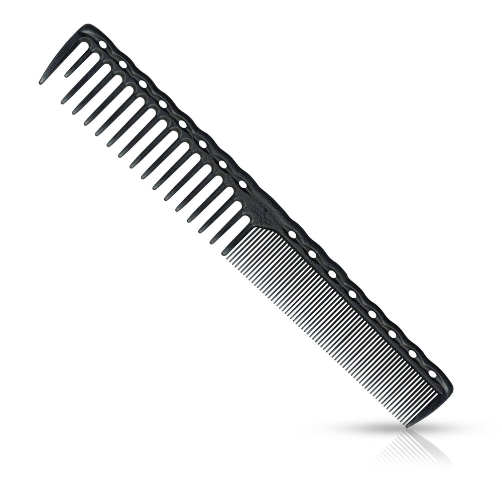 Pieptene frizerie/coafor - Y.S/PARK -332 - negru ( carbon )