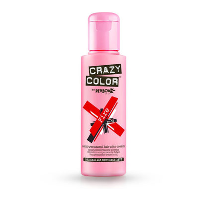 Vopsea semi-permanenta CRAZY COLOR - FIRE - no.56 - 100 ml