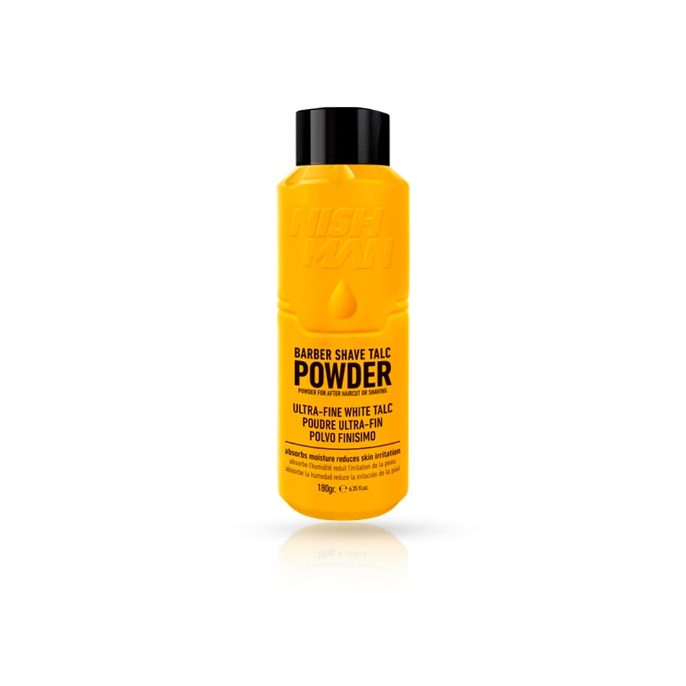 Pudra - NISH MAN - de talc parfumata - 180 g