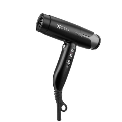 Uscator de par - GAMMA+  XCELL - 110.000 RPM - Negru