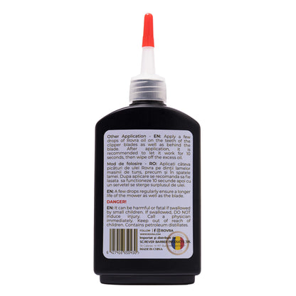 Ulei ROVRA pentru ungerea mașinilor de tuns - 120 ml