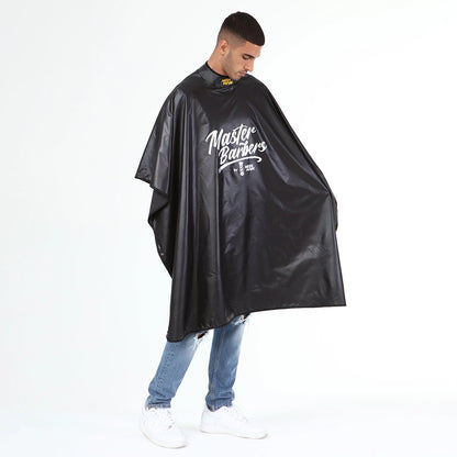 Pelerina - NISH MAN - frizerie/coafor MASTER BARBERS - Guler Neopren - Neagra