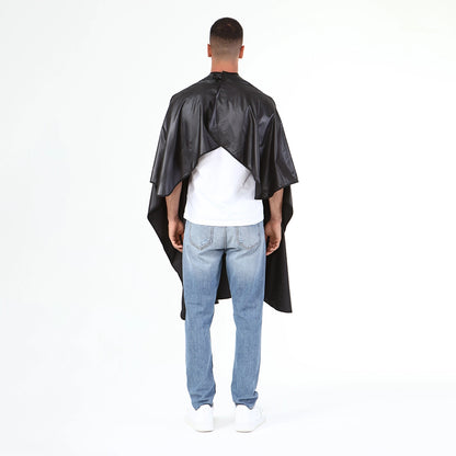 Pelerina - NISH MAN - frizerie/coafor MASTER BARBERS - Guler Neopren - Neagra