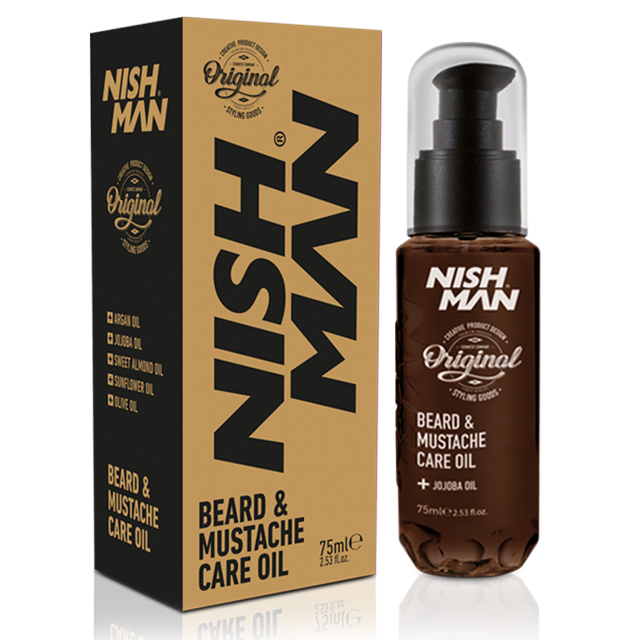 Ulei - NISH MAN - de barba 75 ml