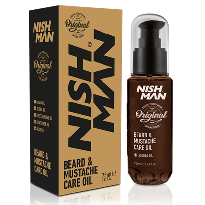 Ulei - NISH MAN - de barba 75 ml