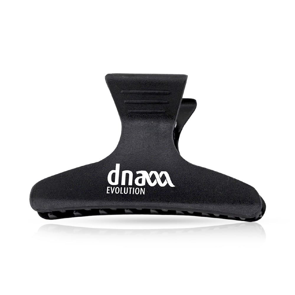 Clipsuri DNA - frizerie/coafor PP - Negre - 12 buc