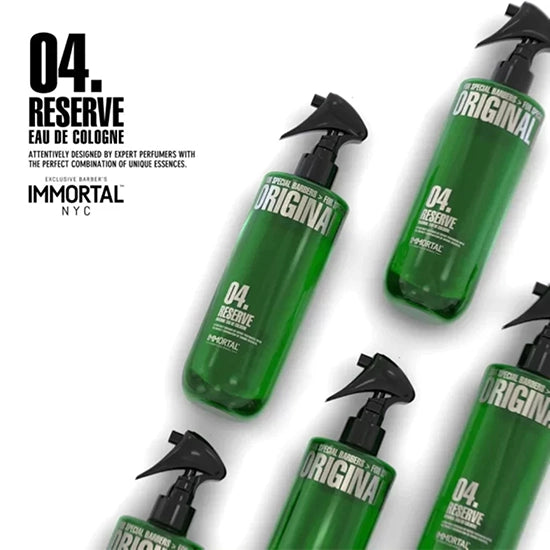 After shave colonie - IMMORTAL - Original 04 - 500 ml