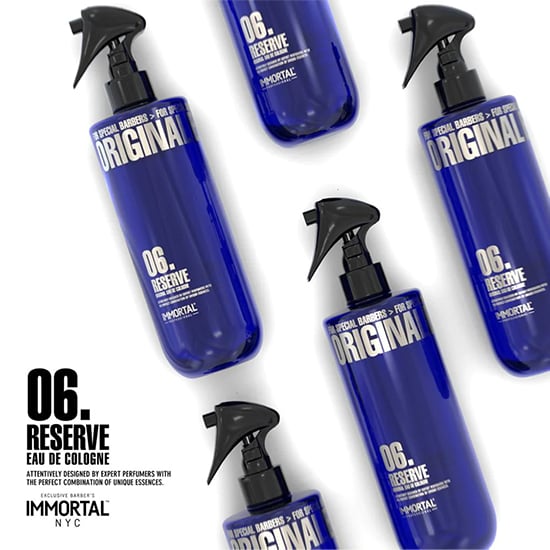 After shave colonie - IMMORTAL - Original 06 - 500 ml